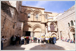 Church of the Holy Sepulchre, Christian Quarter, Old City of Jerusalem.