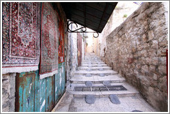 Habad Street, Christian Quarter, Old City of Jerusalem.