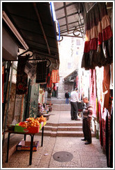 Habad Street, Christian Quarter, Old City of Jerusalem.