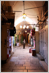 Suq al-Bashoura, Christian Quarter, Old City of Jerusalem.