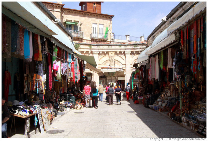 The Muristan, Christian Quarter, Old City of Jerusalem.