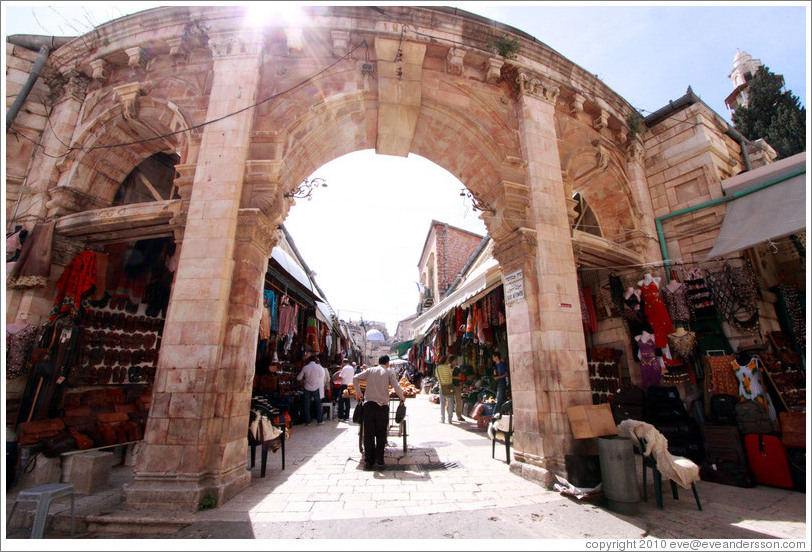 The Muristan, Christian Quarter, Old City of Jerusalem.