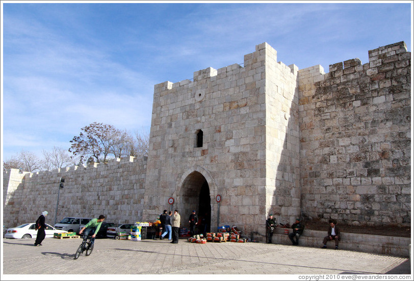 Herod's Gate, Old City of Jerusalem.