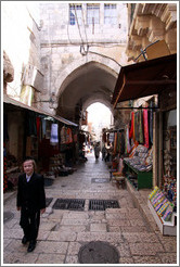 Boy, Chain Street, Jewish Quarter, Old City of Jerusalem.