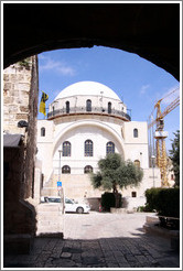 Hurva Synagogue, Hurva Square, Jewish Quarter, Old City of Jerusalem.