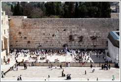 Western (Wailing) Wall, Old City of Jerusalem.