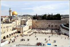 Western (Wailing) Wall, Old City of Jerusalem.