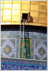 Ladder, Dome of the Rock, Haram esh-Sharif (Temple Mount).
