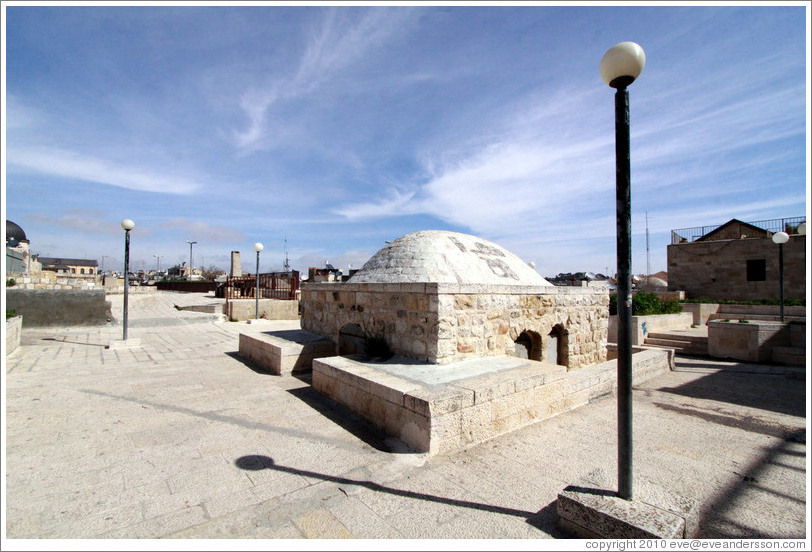 Rooftops, Old City of Jerusalem.