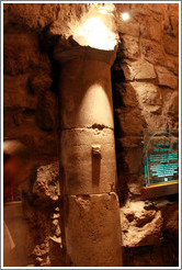 Column, Western Wall Tunnel.