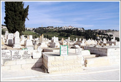 Yeusefiya cemetery, Old City of Jerusalem.