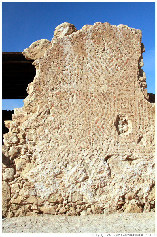 Byzantine Church, desert fortress of Masada.