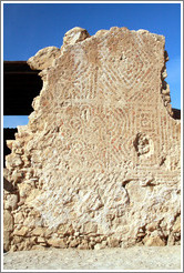 Byzantine Church, desert fortress of Masada.