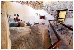 Calidarium (hot baths), desert fortress of Masada.