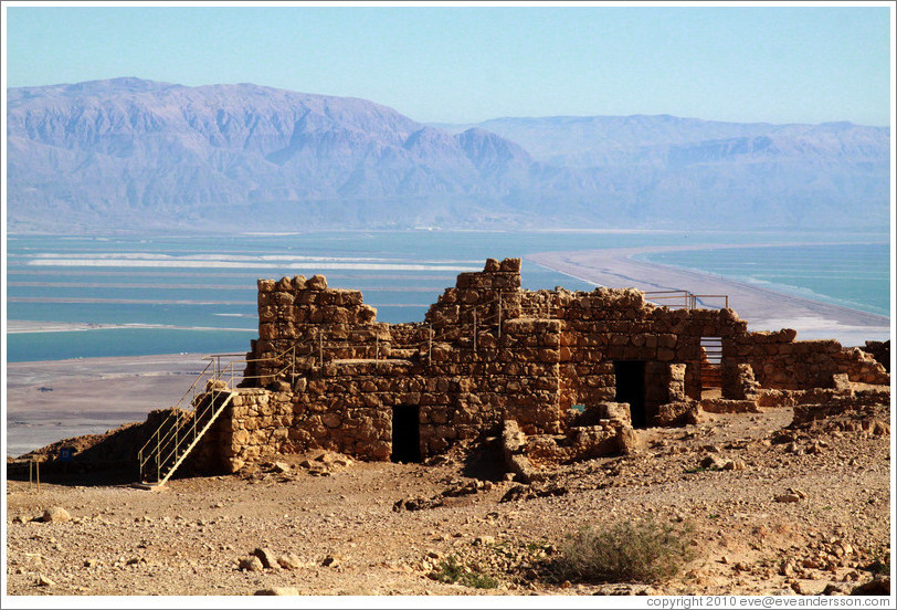 South Gate, desert fortress of Masada.