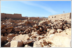 Storerooms complex, desert fortress of Masada.