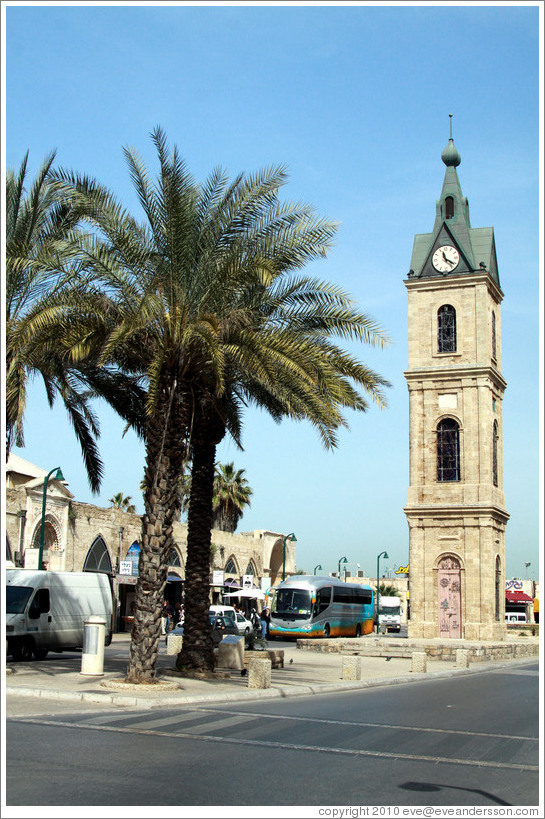 Clock tower, Old Jaffa.