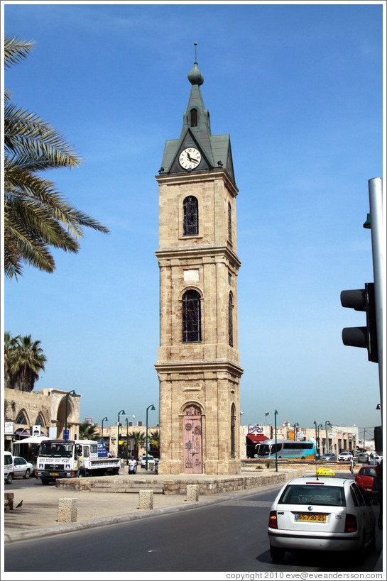 Clock tower, Old Jaffa.