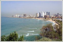 Tel Aviv, viewed from Old Jaffa.