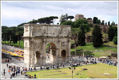 Arco di Costantino (Arch of Constantine).