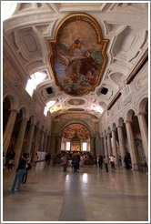 Nave, Basilica di San Pietro in Vincoli (Saint Peter in Chains).