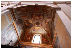 Ceiling, chapel of Lucrezia della Rovere, Trinit?ei Monti.