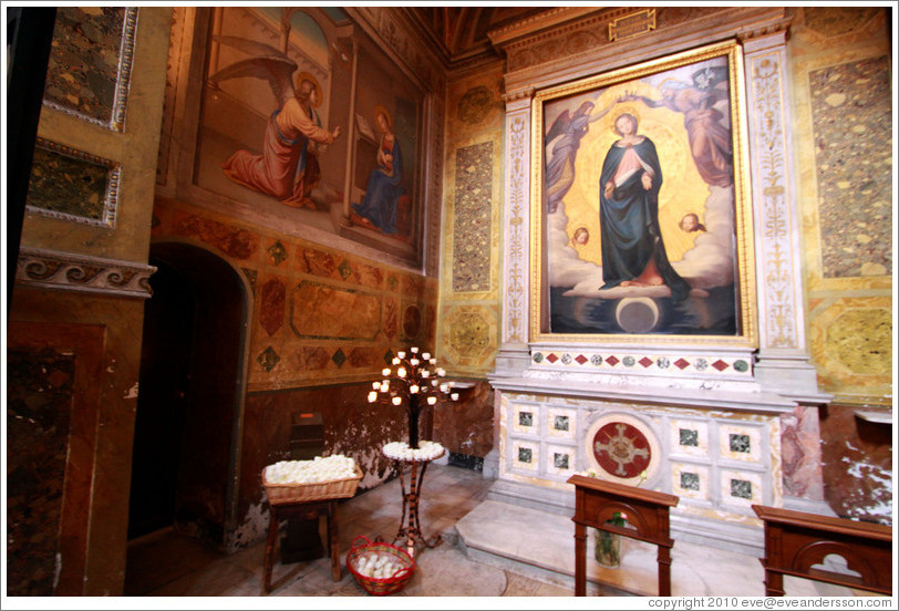 Ceiling, Orsini chapel, Trinit?ei Monti.