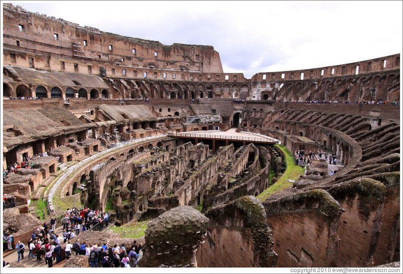 The Colosseum.