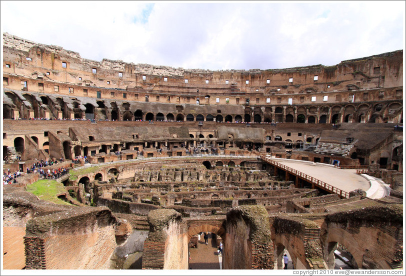 The Colosseum.