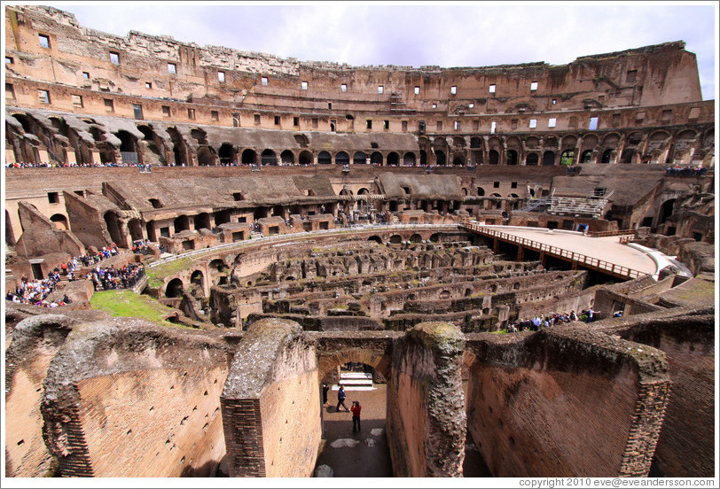 The Colosseum.