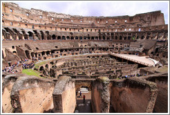 The Colosseum.