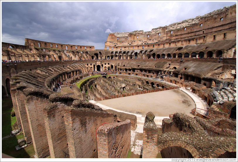 The Colosseum.