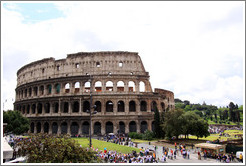 The Colosseum.