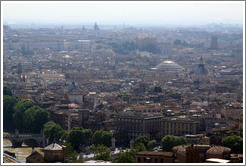 Rome, viewed from St. Peter's Basilica in Vatican City.