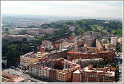 Rome, viewed from St. Peter's Basilica in Vatican City.