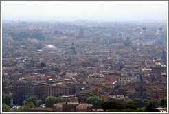 Rome, viewed from St. Peter's Basilica in Vatican City.