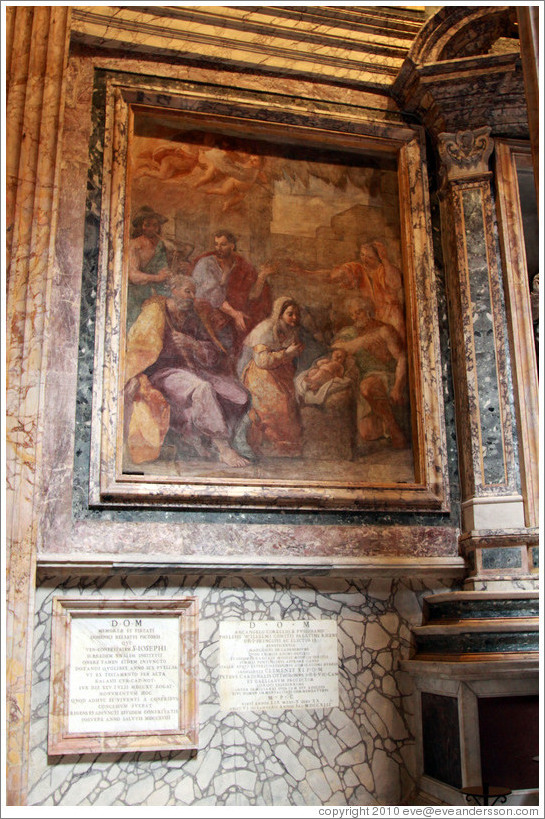 Chapel of St Joseph in the Holy Land, The Pantheon.