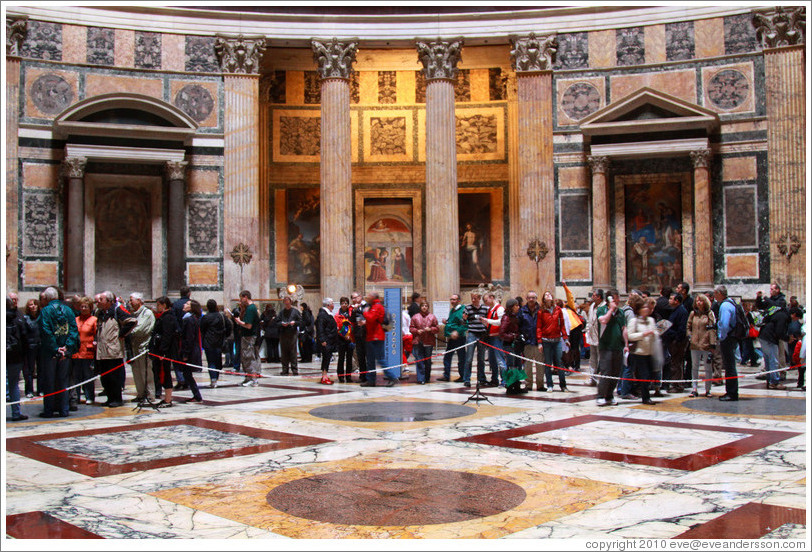 Floor, The Pantheon.