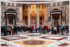 Floor, The Pantheon.