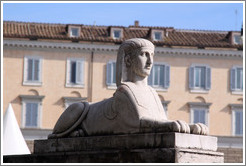 Sphinx.  Piazza del Popolo.