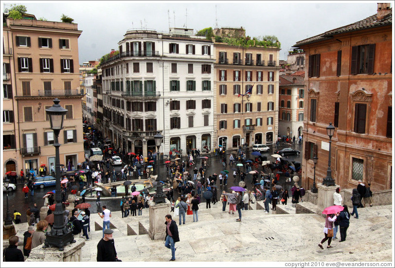 Piazza di Spagna.