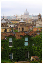 View of Rome from Viale della Trinit?ei Monti, Pincio (The Pincian Hill).