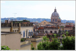 View of Rome from Viale della Trinit?ei Monti, Pincio (The Pincian Hill).