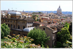 View of Rome from Viale della Trinit?ei Monti, Pincio (The Pincian Hill).