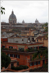 View of Rome from Viale della Trinit?ei Monti, Pincio (The Pincian Hill).