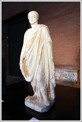 Statue of Numa Pompilius, 2nd century AD, Basilica Aemilia, Roman Forum.