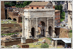 Arco di Settimio Severo (Arch of Septimius Severus), Roman Forum.