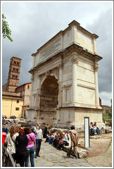 Arco di Tito (Arch of Titus), Roman Forum.