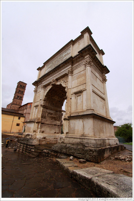 Arco di Tito (Arch of Titus), Roman Forum.