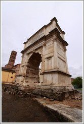 Arco di Tito (Arch of Titus), Roman Forum.